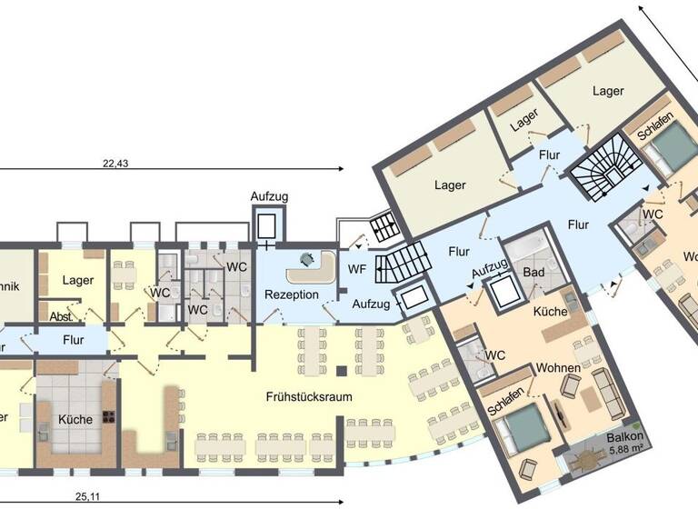 Hotel zum Kauf - Erstbezug 9.400.000 € 24 Zimmer 1.819 m² Grundstück Goldegg 5622