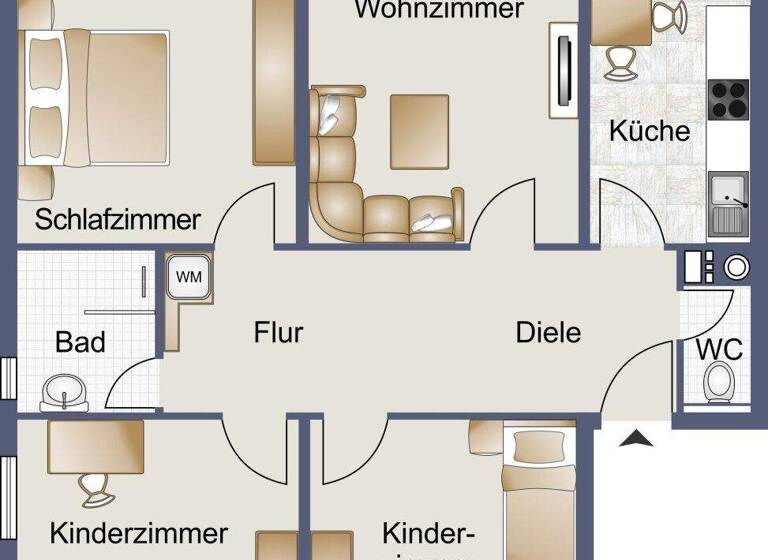 Wohnung zum Kauf 420.000 € 4 Zimmer 94,2 m² frei ab 30.04.2027 Achstraße Wolfurt 6922