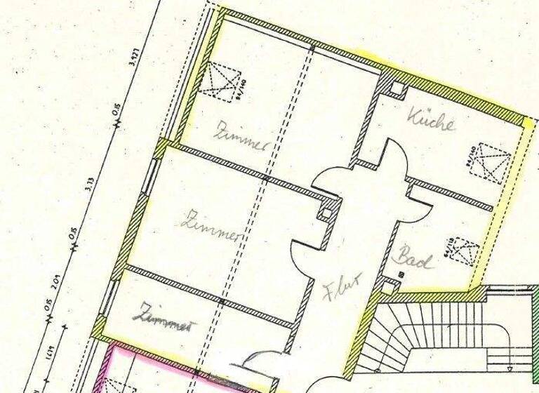 Wohnung zur Miete 655 € 3 Zimmer 72,9 m² EG Georg-Schumann-Str. 314 Wahren Leipzig 04159