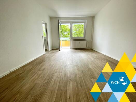 Wohnung zur Miete 359 € 2 Zimmer 53,2 m² 2. Geschoss frei ab 01.10.2026 Johann-Richter-Straße 5 Morgenleite Morgenleite 09122