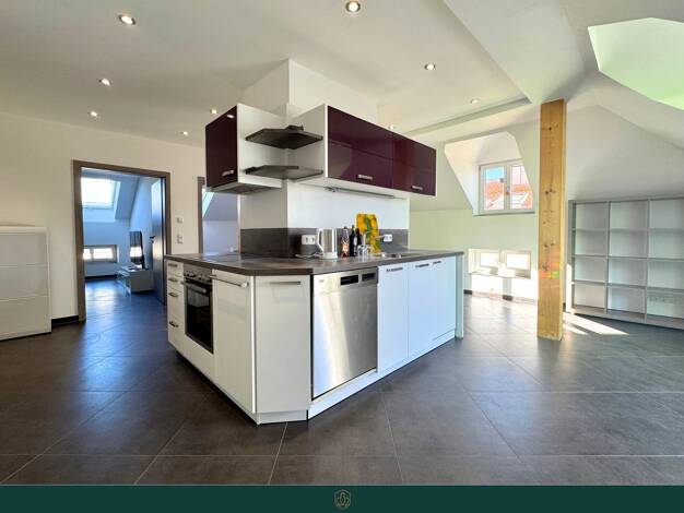 Wohnung zum Kauf 369.000 € 2 Zimmer 80 m² Dachgeschoss, 3. Geschoss Kempten (Allgäu) 87435