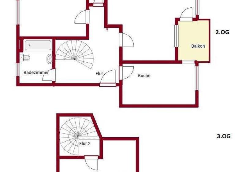 Wohnung zur Miete 462 € 3 Zimmer 83,9 m² 2. Geschoss frei ab 01.04.2026 Am Schäferwald 12 Uchtspringe Stendal OT Uchtspringe 39576