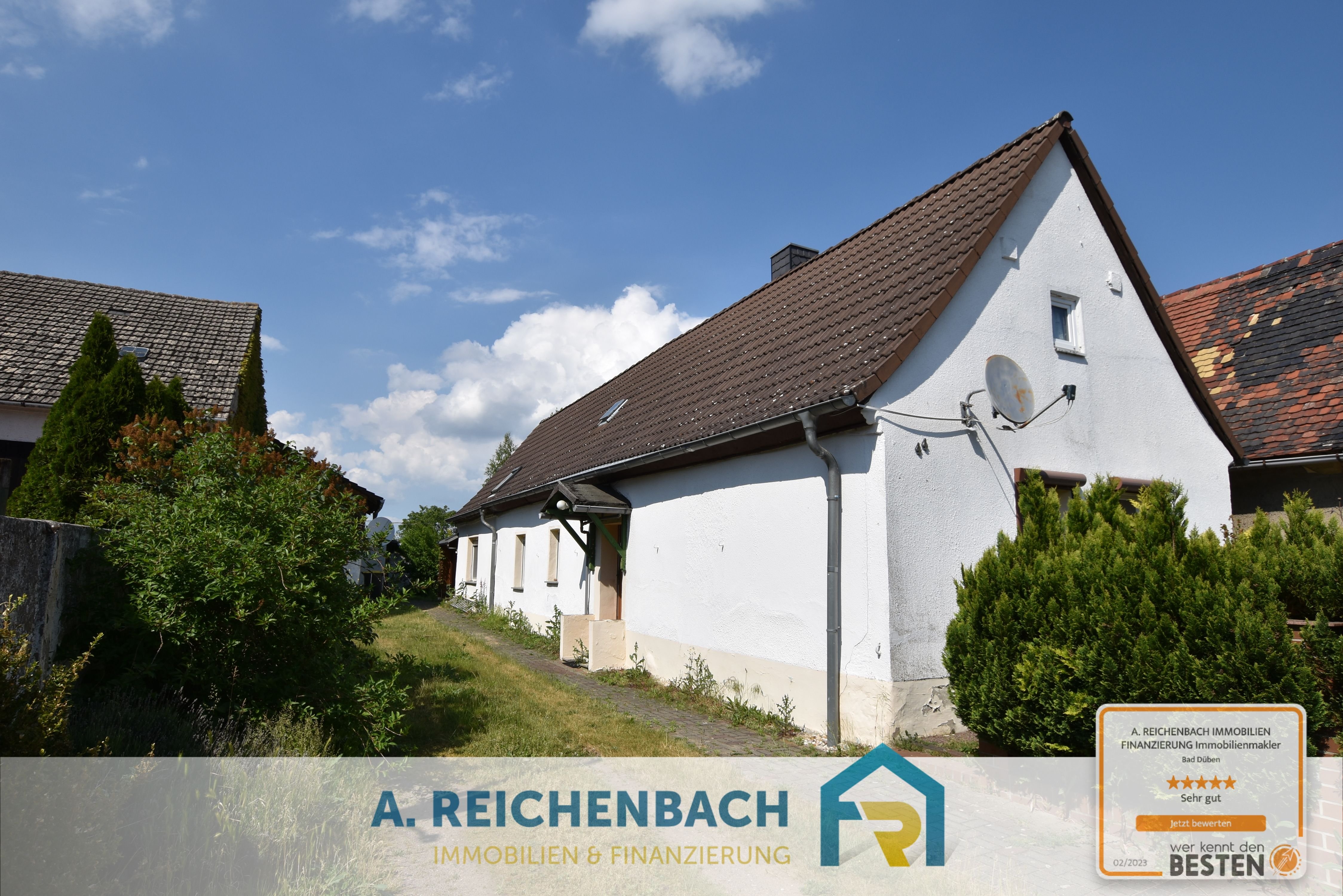 Einfamilienhaus zum Kauf 39.000 € 3 Zimmer 100,6 m²<br/>Wohnfläche 707 m²<br/>Grundstück Dübener Straße 44 Rösa Muldestausee 06774