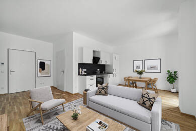 Wohnung zur Miete 855 € 2 Zimmer 43,8 m² 2. Geschoss frei ab sofort Ludwigsburger Str. 109 Zuffenhausen Stuttgart 70435