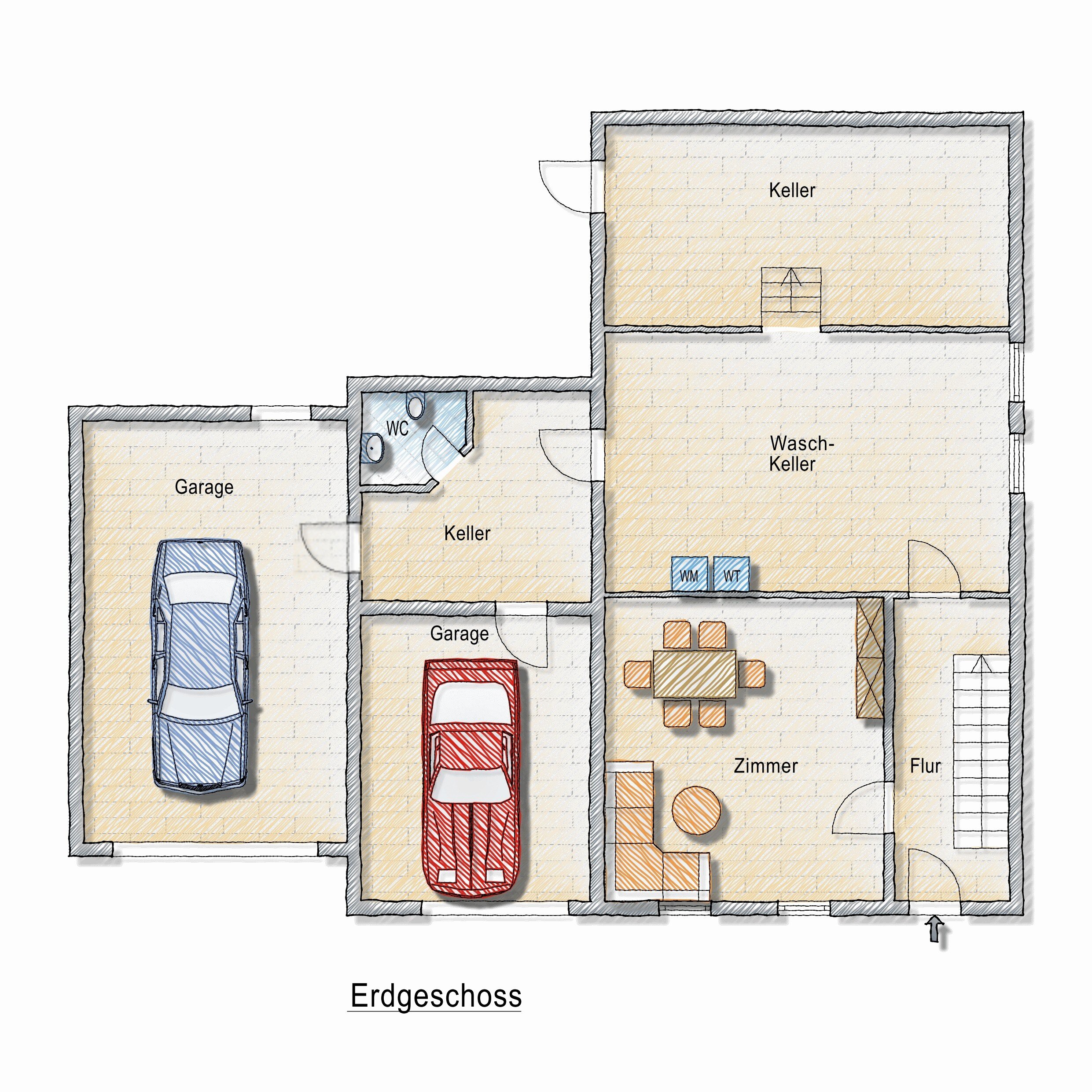 Einfamilienhaus zum Kauf 189.000 € 5 Zimmer 155 m²<br/>Wohnfläche 417 m²<br/>Grundstück Uentrop Arnsberg 59823