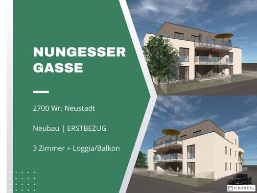 Terrassenwohnung zum Kauf 343.750 € 3 Zimmer 82,6 m² 1. Geschoss Wiener Neustadt 2700