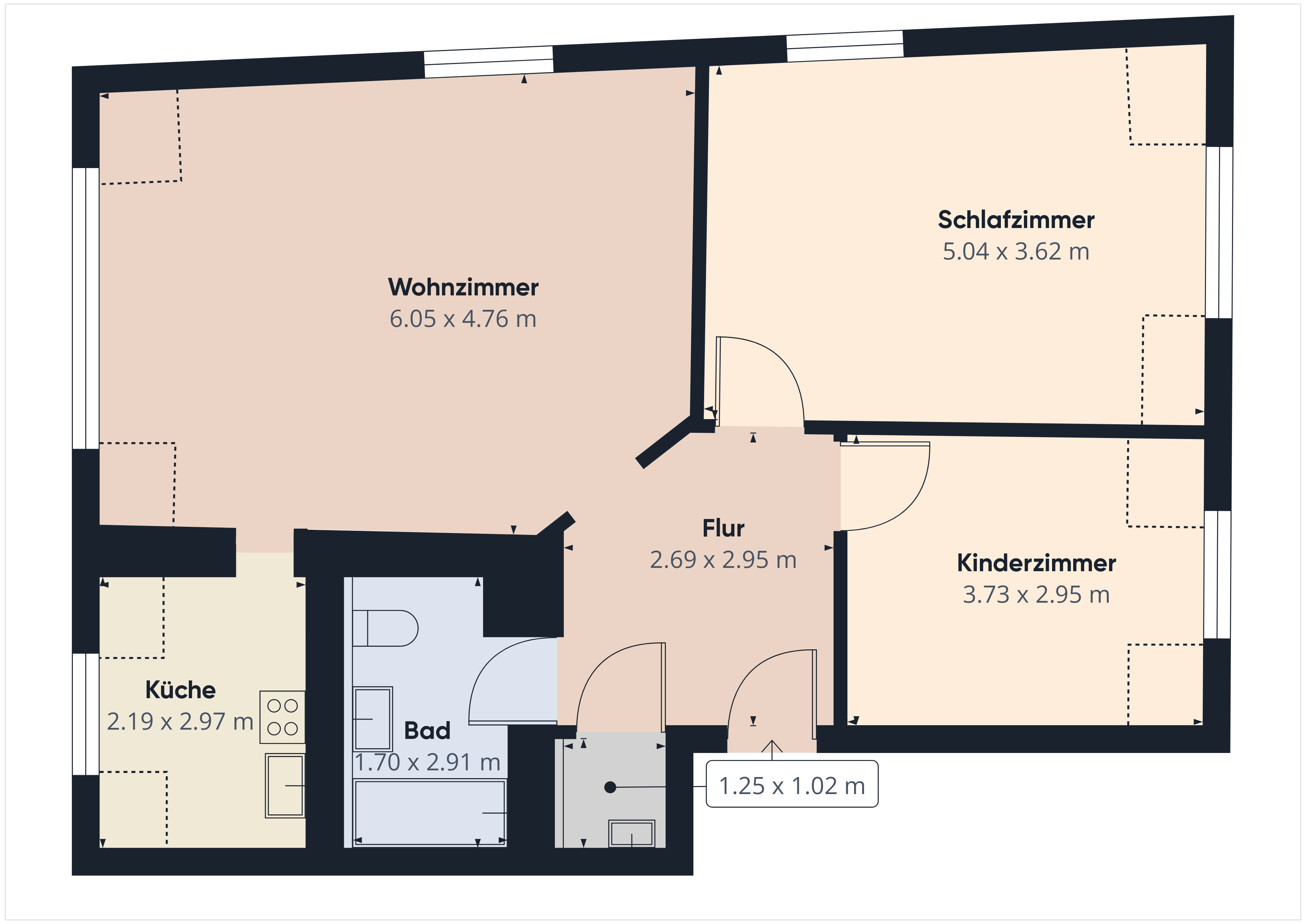 Wohnung zum Kauf 228.000 € 3 Zimmer 83 m²<br/>Wohnfläche Edigheim / Stadtbezirk 221 Ludwigshafen am Rhein 67069