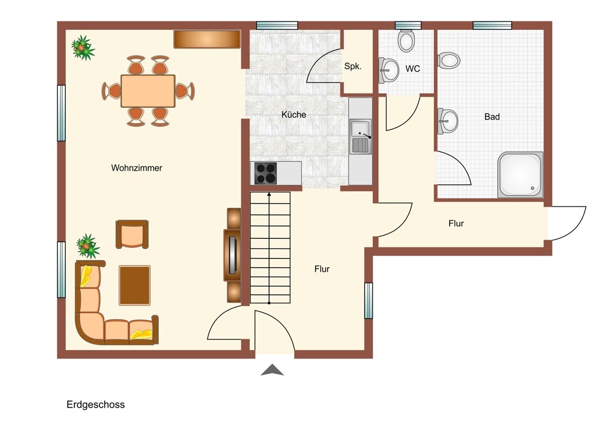 Einfamilienhaus zum Kauf 150.000 € 3 Zimmer 98 m²<br/>Wohnfläche 583 m²<br/>Grundstück Jedutenberg Bremerhaven 27572