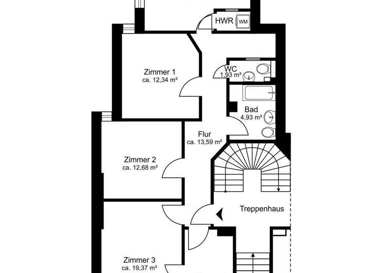 Wohnung zum Kauf provisionsfrei 990.000 € 4 Zimmer 89,6 m² EG Hoheluft-Ost Hamburg 20251