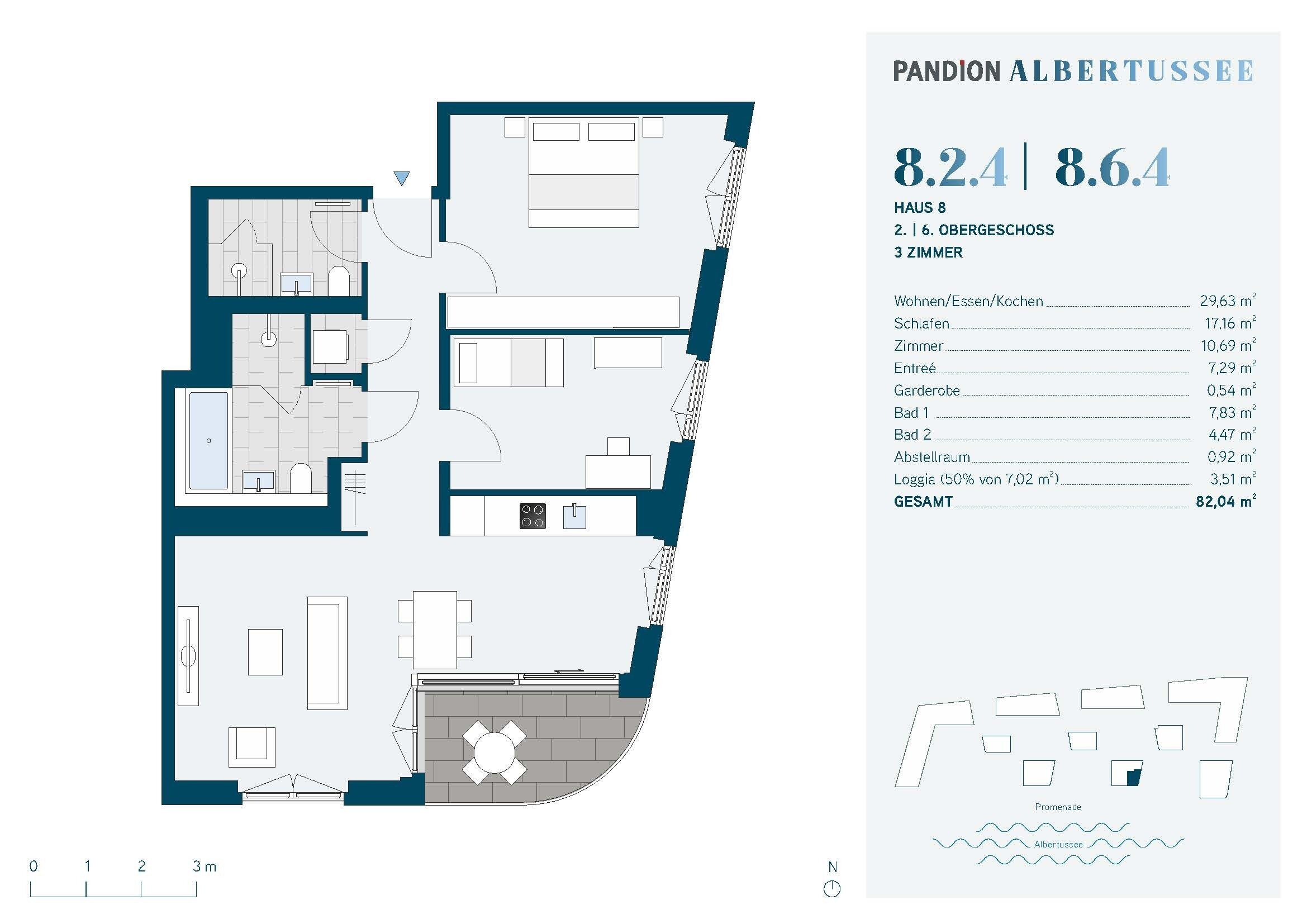 Wohnung zum Kauf provisionsfrei 777.900 € 3 Zimmer 82 m²<br/>Wohnfläche 2.<br/>Geschoss 01.01.2025<br/>Verfügbarkeit Heerdt Düsseldorf 40549