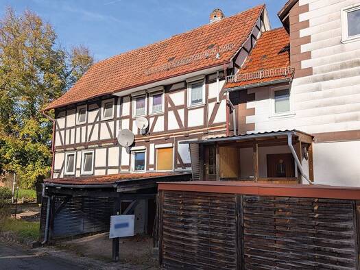 Einfamilienhaus zum Kauf 7.500 € 3 Zimmer 60 m² 74 m² Grundstück Goethestraße 26 Hasselbach Waldkappel 37284