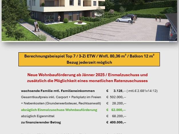 Wohnung zum Kauf provisionsfrei 469.000 € 3 Zimmer 80 m² 2. Geschoss Palfnerstraße 6 Bad Gastein 5640