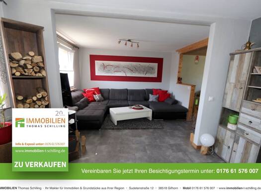 Doppelhaushälfte zum Kauf 178.000 € 5 Zimmer 130,5 m² 599 m² Grundstück Hohe Luft 36 Hankensbüttel 29386