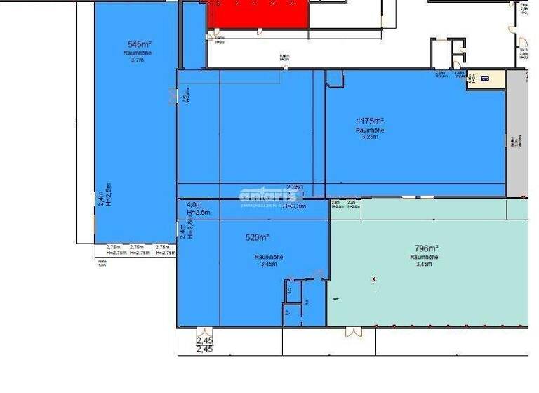 Lagerhalle zur Miete 545 m² Lagerfläche teilbar ab 545 m² Wandersleben Drei Gleichen 99869