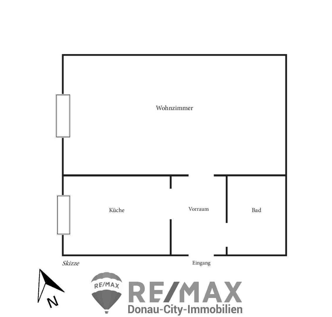 Wohnung zur Miete 510 € 1 Zimmer 30 m²<br/>Wohnfläche 2.<br/>Geschoss Wien 1160