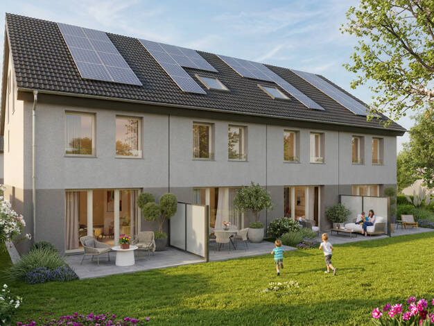 Reihenmittelhaus zum Kauf - Neubau 469.900 € 5,5 Zimmer 136 m² 163 m² Grundstück Feldstraße Probstheida Südost 04289