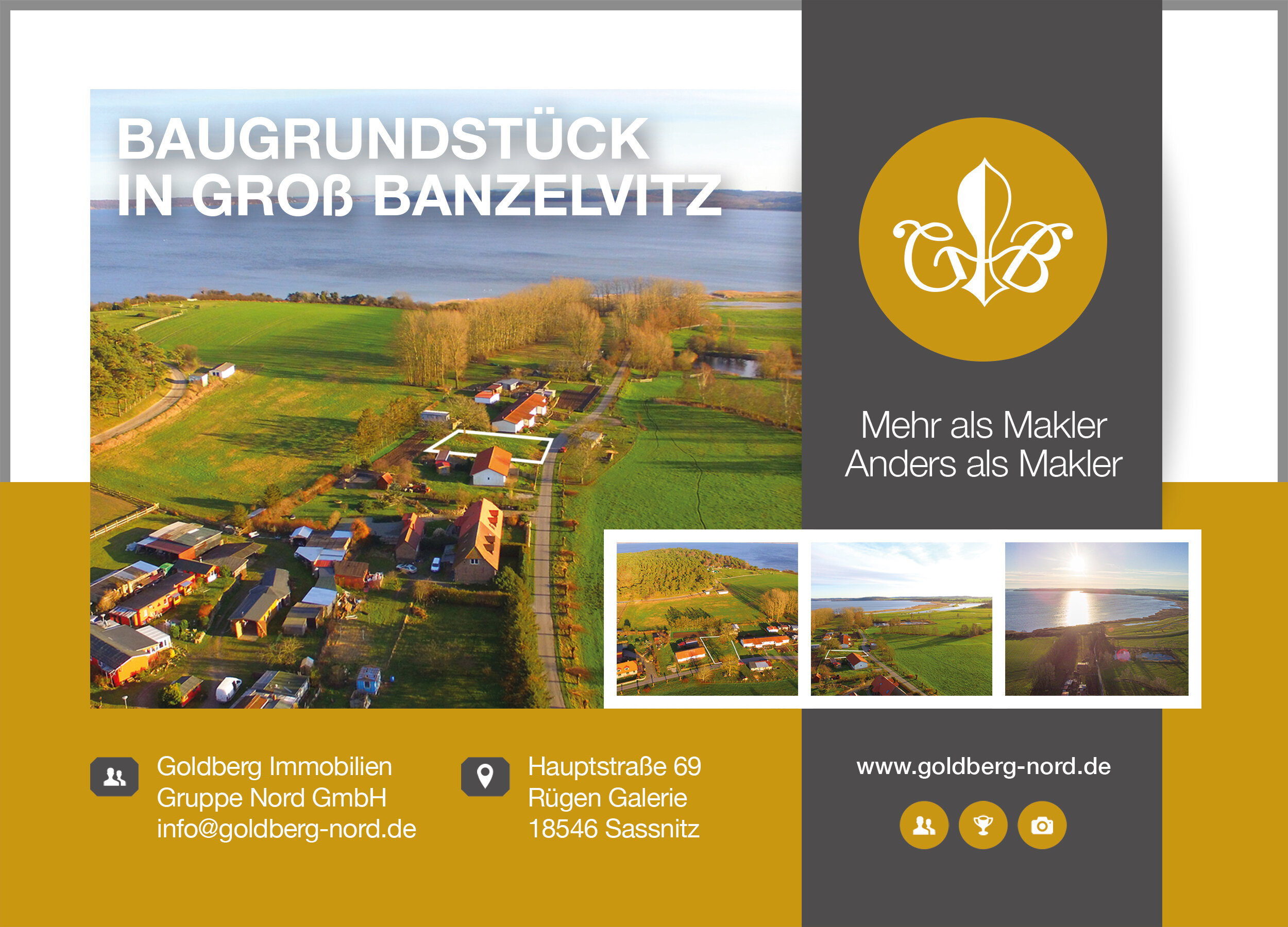 Grundstück zum Kauf 139.000 € 881 m²<br/>Grundstück Groß Banzelvitz Rappin 18528