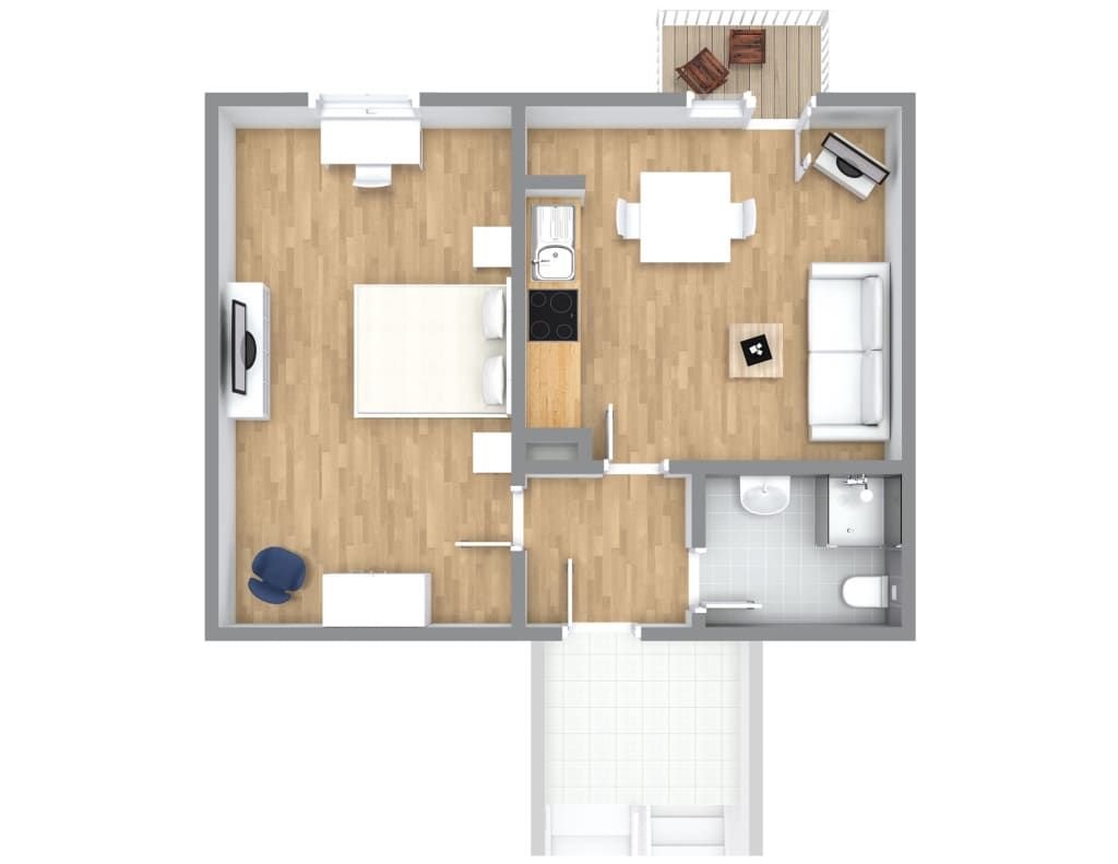 Wohnung zur Miete Wohnen auf Zeit 2.289 € 1 Zimmer 42 m²<br/>Wohnfläche ab sofort<br/>Verfügbarkeit Humboldtstraße Altstadt - Süd Köln 50676