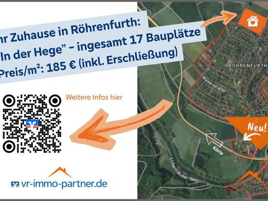 Grundstück zum Kauf provisionsfrei 121.730 € 658 m² Grundstück frei ab sofort Kirchhof Melsungen 34212