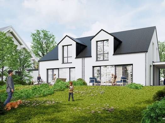 Doppelhaushälfte zum Kauf provisionsfrei 779.520 € 6 Zimmer 148 m² 240 m² Grundstück Erdmannhausen 71729