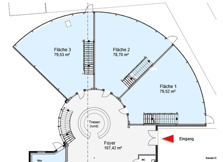 Bürofläche zur Miete 10,37 € 641 m² Bürofläche teilbar ab 75 m² Hamburger Straße 35 a Ochtmissen Lüneburg 21339