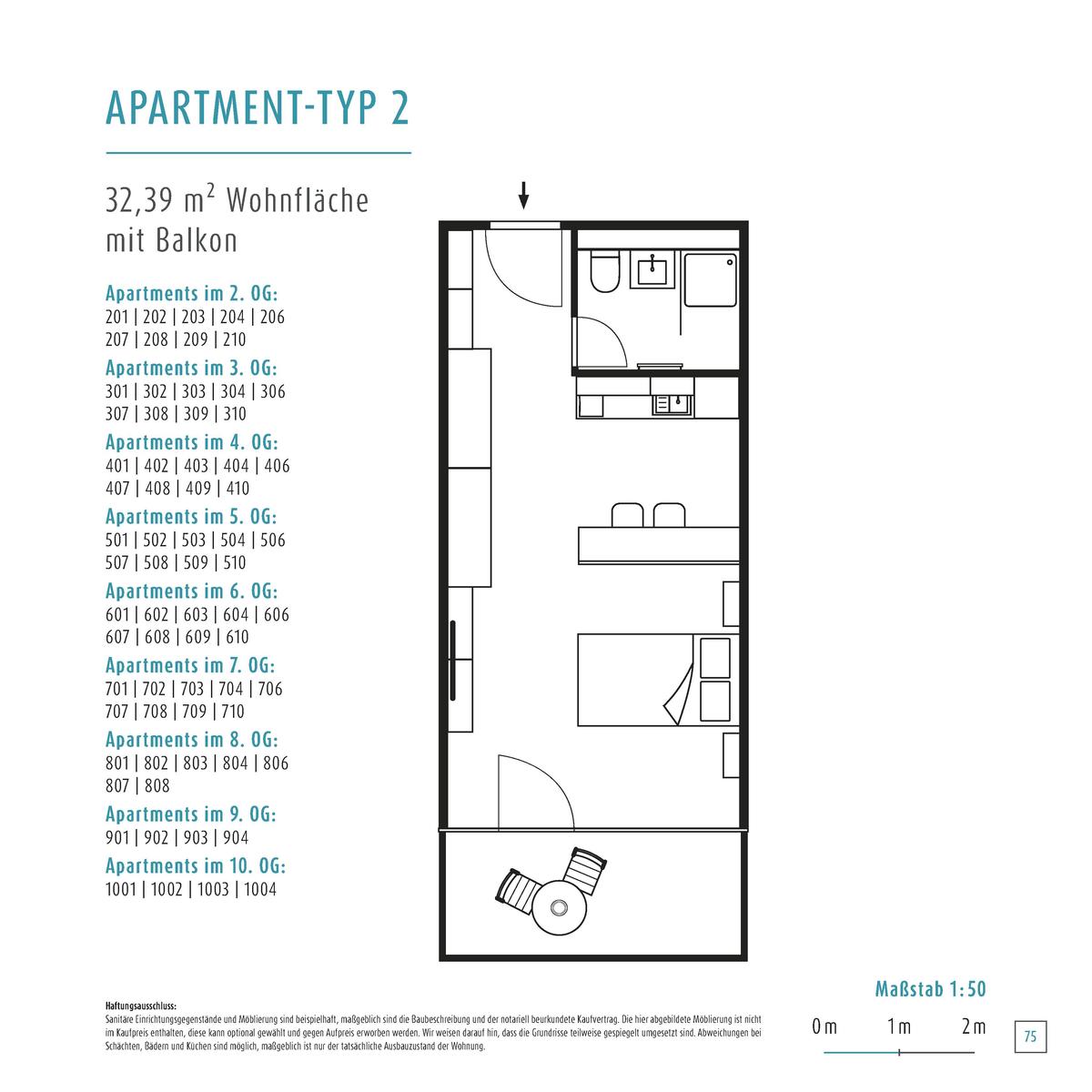 Wohnung zum Kauf provisionsfrei 359.900 € 1 Zimmer 32,4 m²<br/>Wohnfläche 3.<br/>Geschoss Münchener Freiheit München 80805