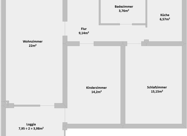 Wohnung zum Kauf 225.000 € 3 Zimmer 75 m² 2. Geschoss Hattersheim Hattersheim am Main 65795