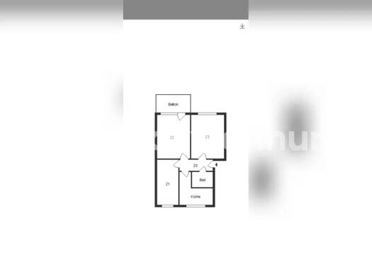 Wohnung zur Miete nur mit Wohnberechtigungsschein Tauschwohnung 363 € 2,5 Zimmer 60 m² 1. Geschoss Potsdam West Potsdam 14471