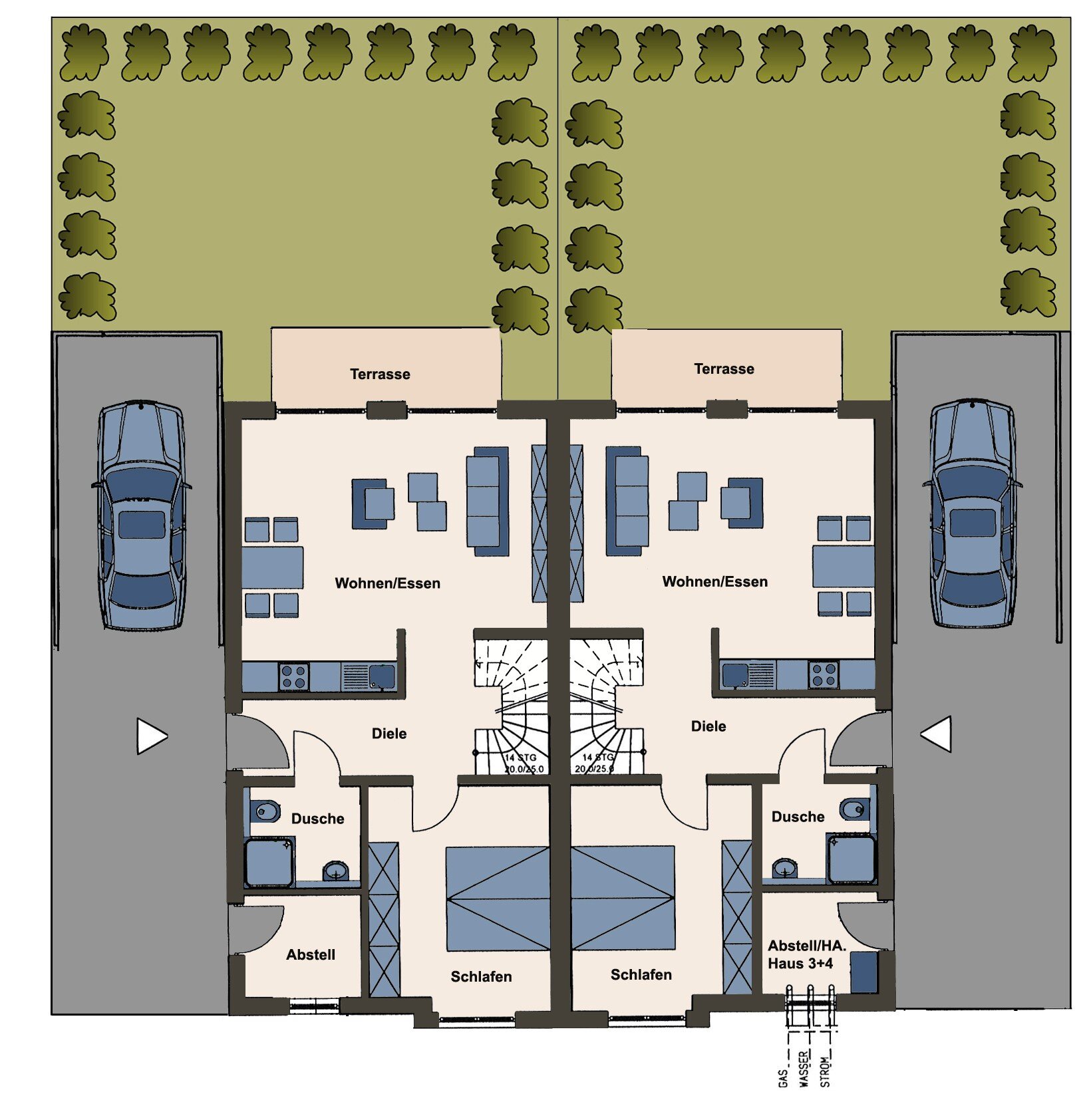 Haus zum Kauf 1.076.000 € 20 Zimmer 424 m²<br/>Wohnfläche 968 m²<br/>Grundstück Wahllokal 222 Siegburg / Braschoß 53721