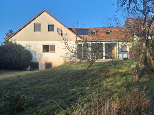 Einfamilienhaus zur Miete 1.700 € 7 Zimmer 160 m² 900 m² Grundstück frei ab 01.04.2026 Wörnitz 91637