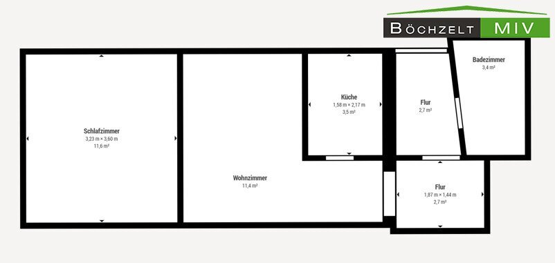 Wohnung zur Miete 395 € 2 Zimmer 35,3 m²<br/>Wohnfläche EG<br/>Geschoss Fohnsdorf 8753