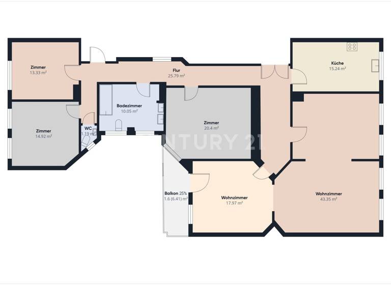 Wohnung zum Kauf 655.000 € 5 Zimmer 164 m²<br/>Wohnfläche 2.<br/>Geschoss List Hannover 30161