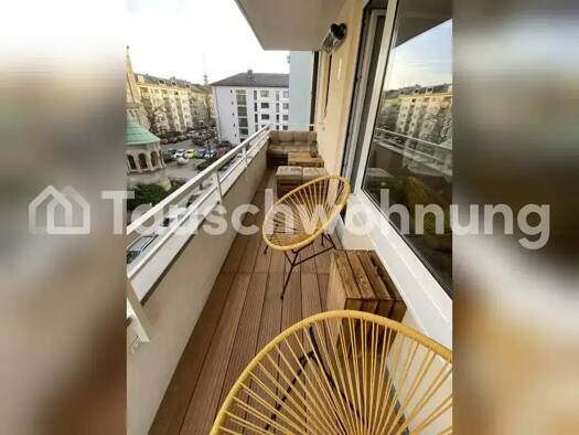 Terrassenwohnung zur Miete Tauschwohnung 1.000 € 2 Zimmer 57 m² 3. Geschoss Maxvorstadt München 80335
