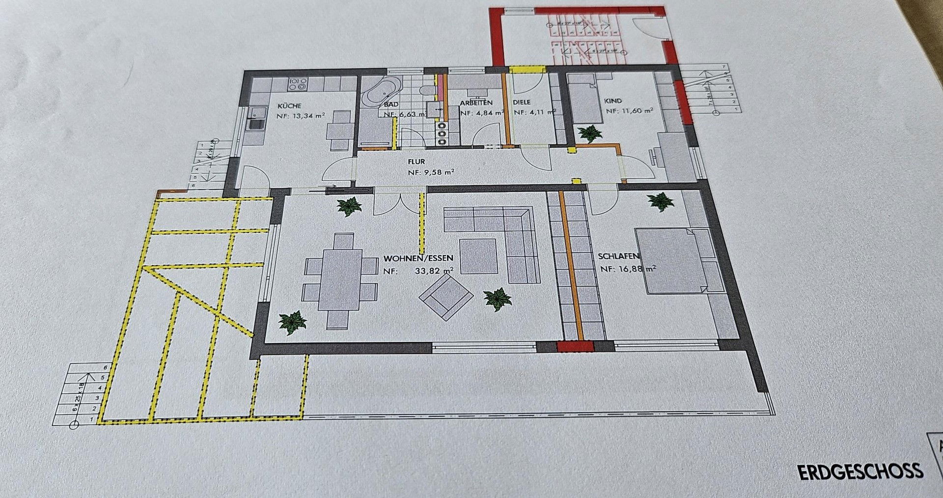 Einfamilienhaus zum Kauf provisionsfrei 562.000 € 6 Zimmer 142 m²<br/>Wohnfläche 875 m²<br/>Grundstück Eichstraße 11 Engelhelms Künzell / Engelhelms 36093