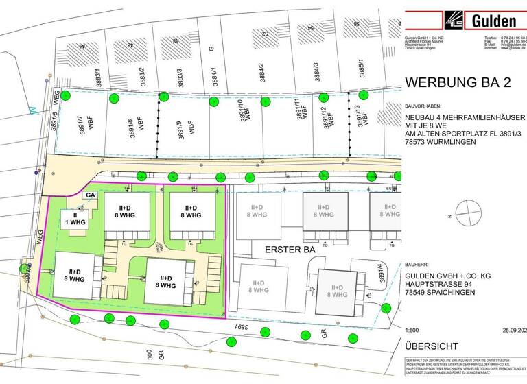 Wohnung zum Kauf - Erstbezug provisionsfrei 238.500 € 2,5 Zimmer 56,3 m² Wurmlingen 78573