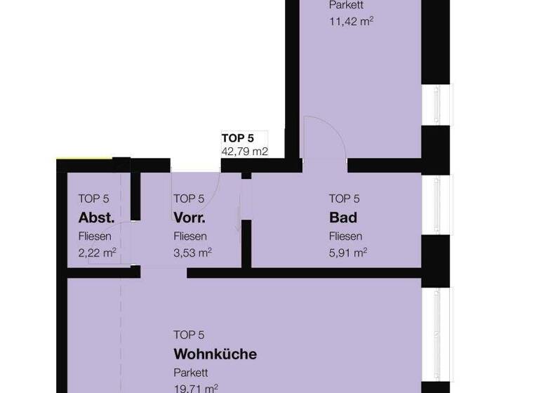 Wohnung zum Kauf 218.229 € 2 Zimmer 43 m² Bruck an der Großglocknerstraße 5671
