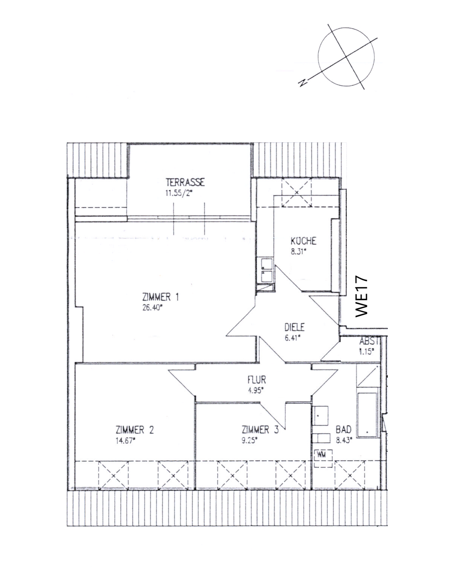 Wohnung zum Kauf 621.222 € 3 Zimmer 84,5 m²<br/>Wohnfläche 5.<br/>Geschoss Prenzlauer Berg Berlin 10407