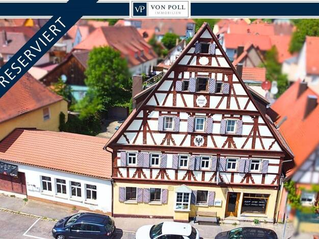 Haus zum Kauf 295.000 € 12 Zimmer 260 m² 535 m² Grundstück Bad Windsheim Bad Windsheim 91438