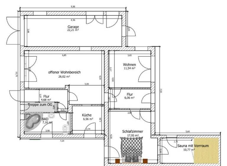 Einfamilienhaus zum Kauf 299.900 € 5 Zimmer 120,2 m² 682,2 m² Grundstück frei ab sofort Basdorf Wandlitz 16348