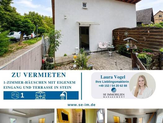 Wohnung zur Miete 450 € 1 Zimmer 34 m² Stein Königsbach-Stein 75203