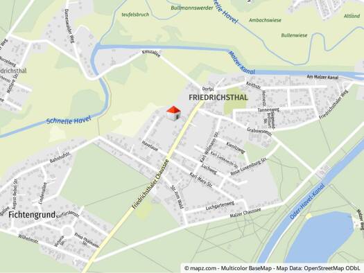 Freizeitgrundstück zum Kauf provisionsfrei 12.701 € 633 m² Grundstück Friedrichsthal Oranienburg 16515
