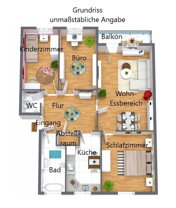 Wohnung zum Kauf 96.000 € 4 Zimmer 82 m²<br/>Wohnfläche 2.<br/>Geschoss Vorwerk Celle 29229