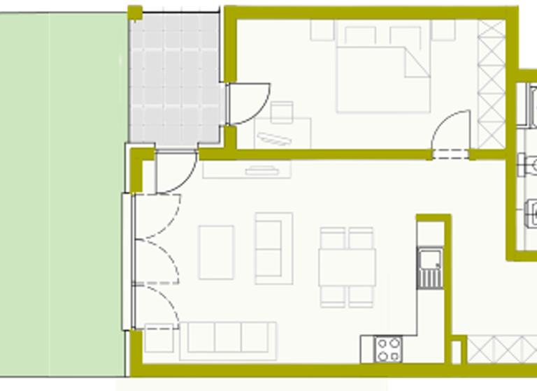Wohnung zum Kauf provisionsfrei 324.900 € 2 Zimmer 64,8 m² Fließender Sand 3a Großauheim Hanau 63457