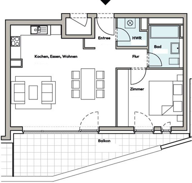 Wohnung zur Miete 1.632 € 2 Zimmer 67,8 m²<br/>Wohnfläche 1.<br/>Geschoss 16.01.2025<br/>Verfügbarkeit Gutleutstraße 289 Gutleutviertel Frankfurt-Gutleutviertel 60327