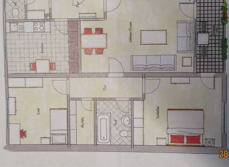 Wohnung zum Kauf 234.000 € 3 Zimmer 90 m² 4. Geschoss Bergl Schweinfurt 97424