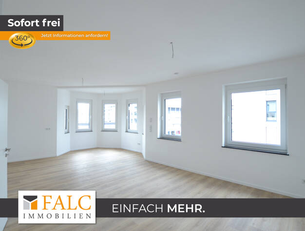 Wohnung zur Miete 1.000 € 2 Zimmer 63,5 m² 3. Geschoss frei ab sofort Südstadt Fürth 90763