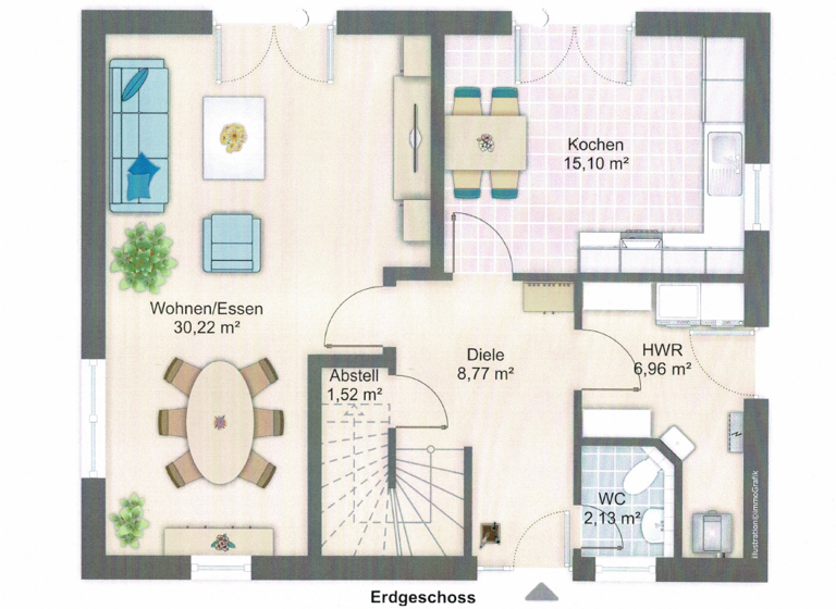 Einfamilienhaus zum Kauf 355.000 € 4 Zimmer 137 m²<br/>Wohnfläche 841 m²<br/>Grundstück Steinhausen Bockhorn 26345