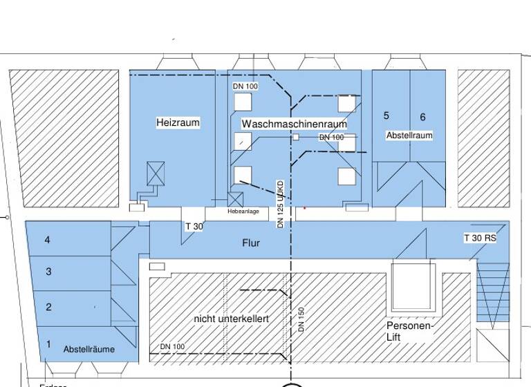 Terrassenwohnung zur Miete 690 € 2 Zimmer 68 m² Geschoss EG/3 frei ab sofort Riemenschneidergasse 1 a Bad Windsheim 91438