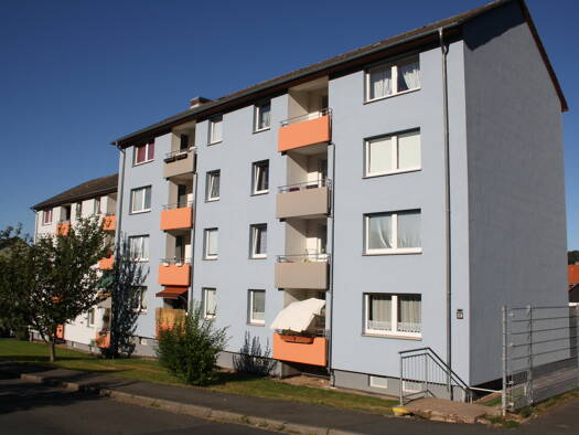 Wohnung zur Miete nur mit Wohnberechtigungsschein 335 € 4 Zimmer 76,7 m² 2. Geschoss frei ab 01.02.2026 Schützenstraße 21 Hann. Münden 34346