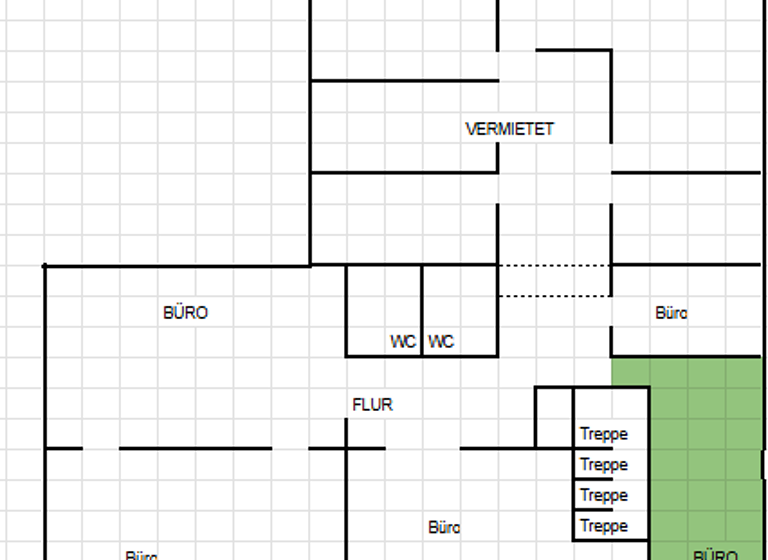 Büro zur Miete 620 € 1 Zimmer Gallus Frankfurt am Main 60326